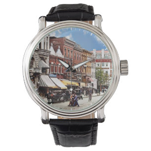 Montre Washington DC - rue F vers 1906