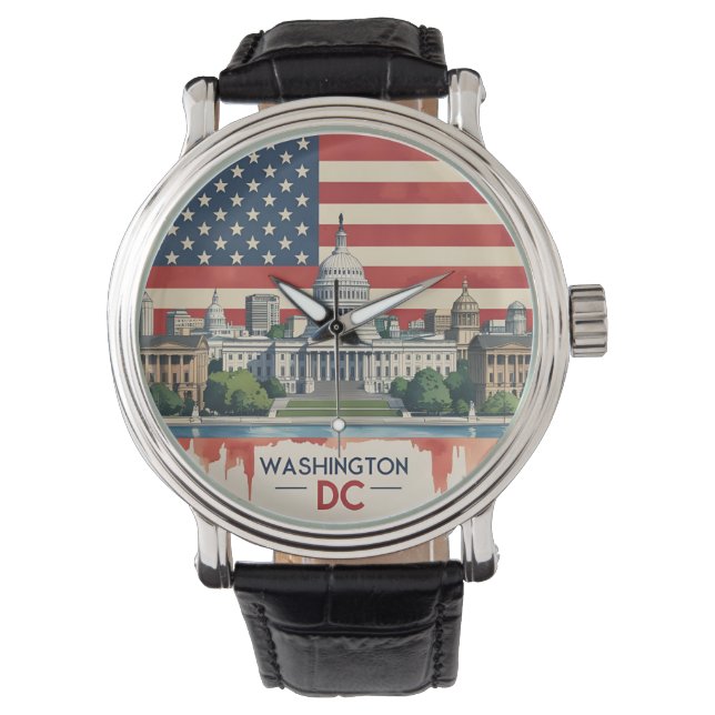 Montre Washington DC Skyline (devant)
