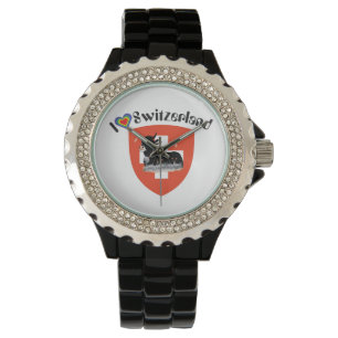 Montre Watch with Swiss Design Suisse Switzerland