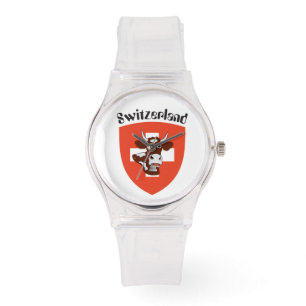 Montre Watch with Swiss Design Suisse Switzerland