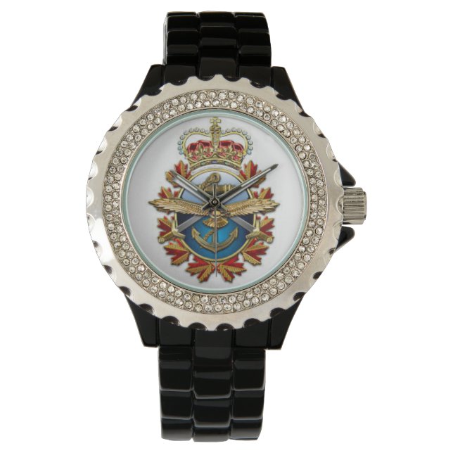 MONTRE WATCHE FORCES ARMÉ CANADA HORLOGE (Voorkant)