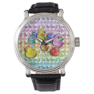 MONTRE WATCHES - DUCKIES EN CAOUTCHOUC, DUCKS EN CAOUTCHO
