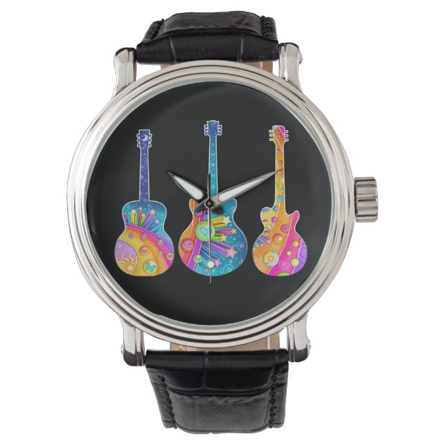 MONTRE WATCHES - GUITARS (devant)