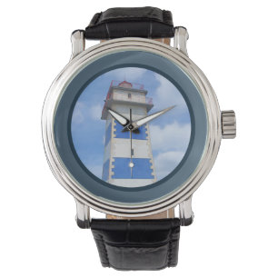 Montre Watercolor lighthouse