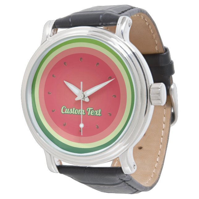 Montre Watermelon Arrière - plan Watch (Incliné)