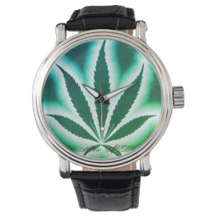 MONTRE WEED WATCH A FAIT ARRIÈRE - PLAN ACD HAVIC ACD