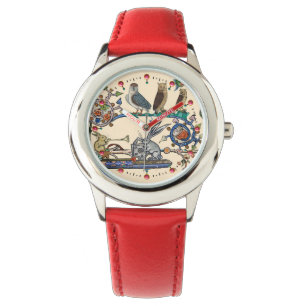 MONTRE WEIRD MÉDIÉVAL BESTIAIRE FABRIQUANT DE LA MUSIQUE