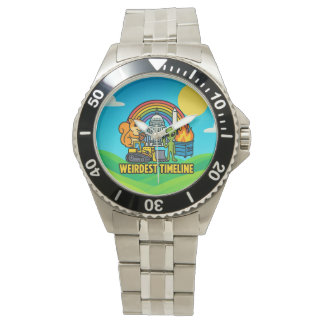 Montre Weirdest Timeline Wristwatch by Phil Elmore
