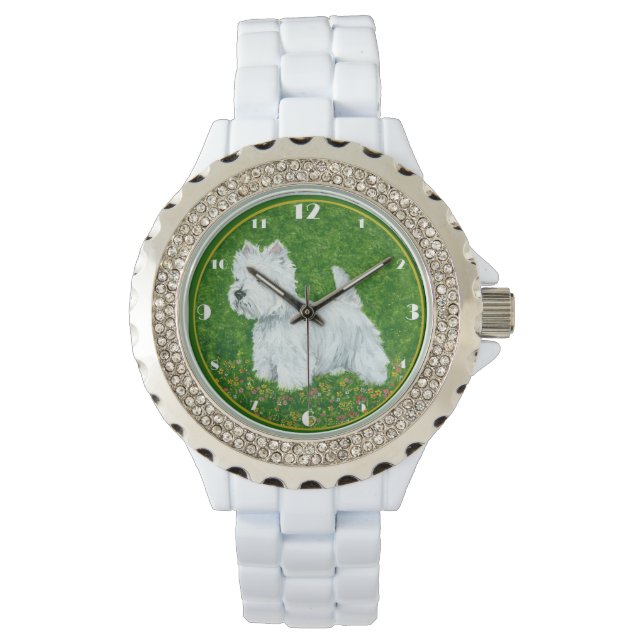 Montre Westie Greengrass (devant)