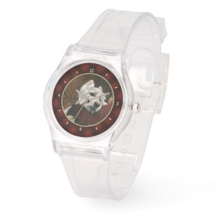 Montre Westie sur canapé