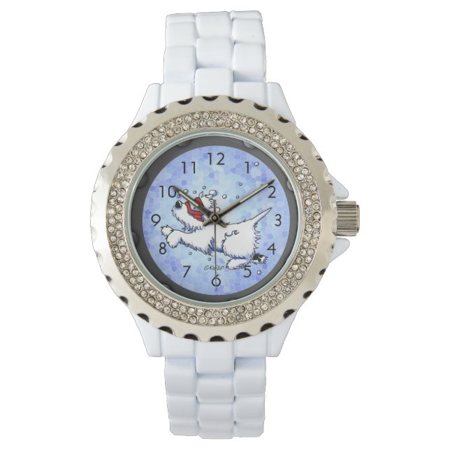 Montre Westie Wrist Watch de plongée (devant)