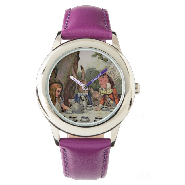 Montre Whimsical Tea Party MadHatter Wonderland (devant)