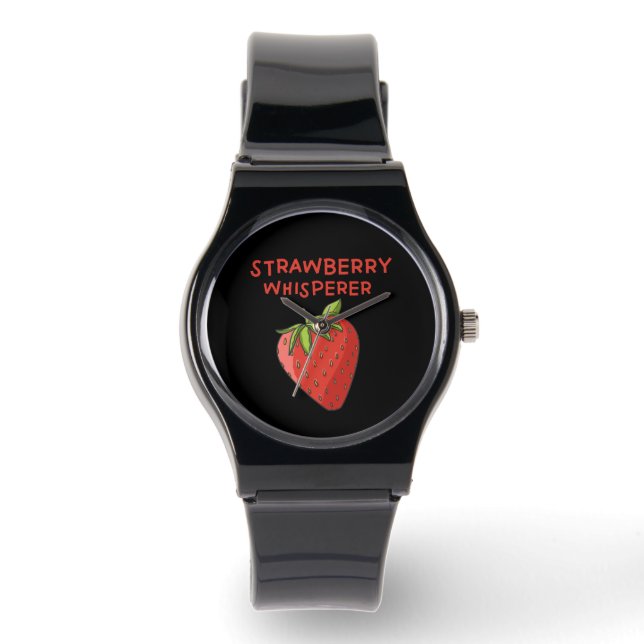 Montre Whisperer aux fraises (Recto)