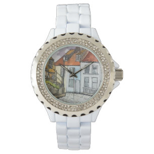 Montre Whitby Steps Scarborough Peinture originale