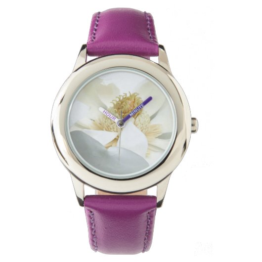 Montre White Magnolia                                     (devant)