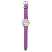 Montre White Magnolia                                     (Plat)