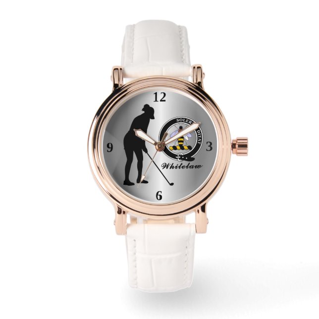 Montre Whitelaw Clan Badge (Hers) Golf (Recto)