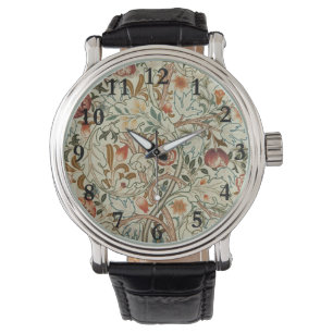 Montre William Morris Acanthus Broderie Motif Floral