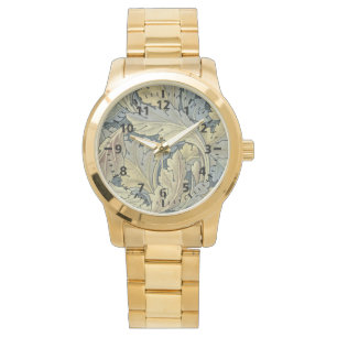 Montre William Morris Acanthus Feuille Floral Art Nouveau