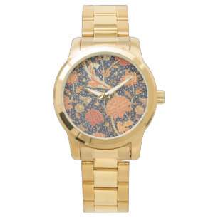 Montre William Morris Cray Floral Art Nouveau Motif