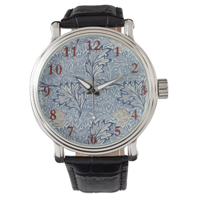 Montre William Morris Flower Floral Design (devant)