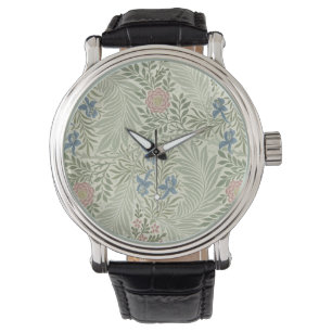 Montre William Morris Larkspur Fond d'écran floral