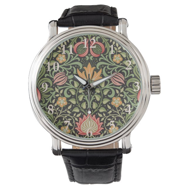 Montre William Morris Persian Floral Antique (devant)