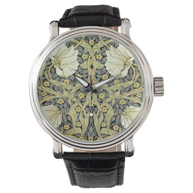 Montre William Morris Pimpernel Fond d'écran floral (devant)
