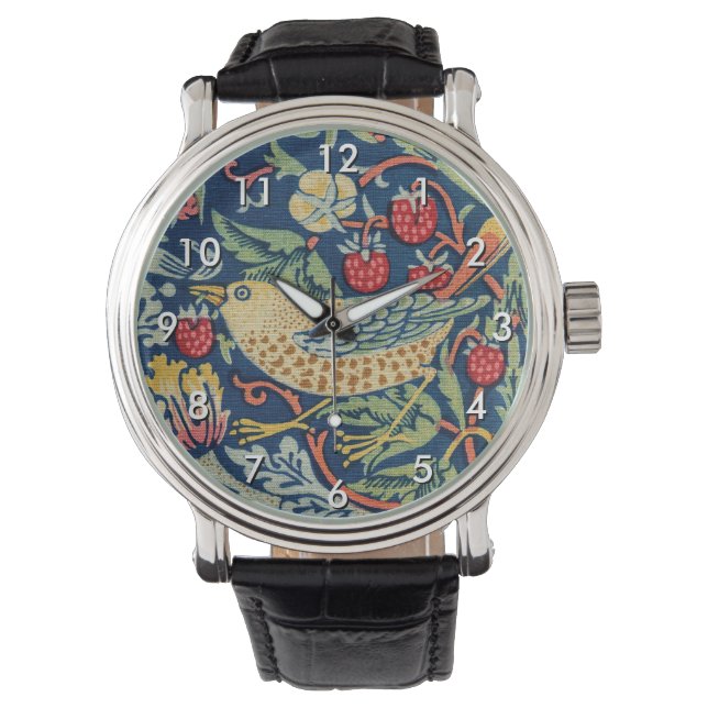 Montre William Morris - Thief aux fraises (devant)