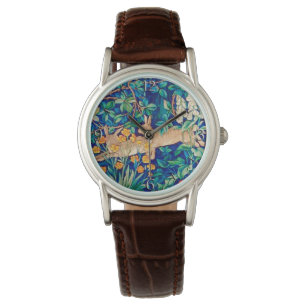 Montre William Morris "Two Hares" Lapins sauvages Imprime