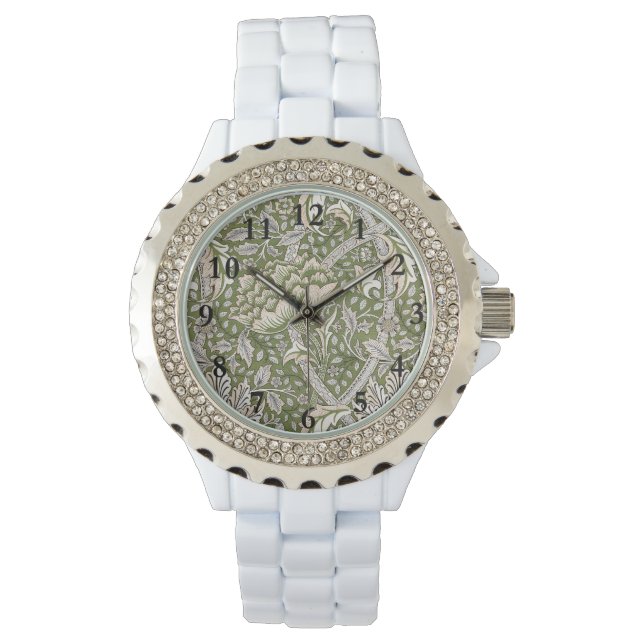 Montre William Morris Windrush fleurs florales classique (devant)
