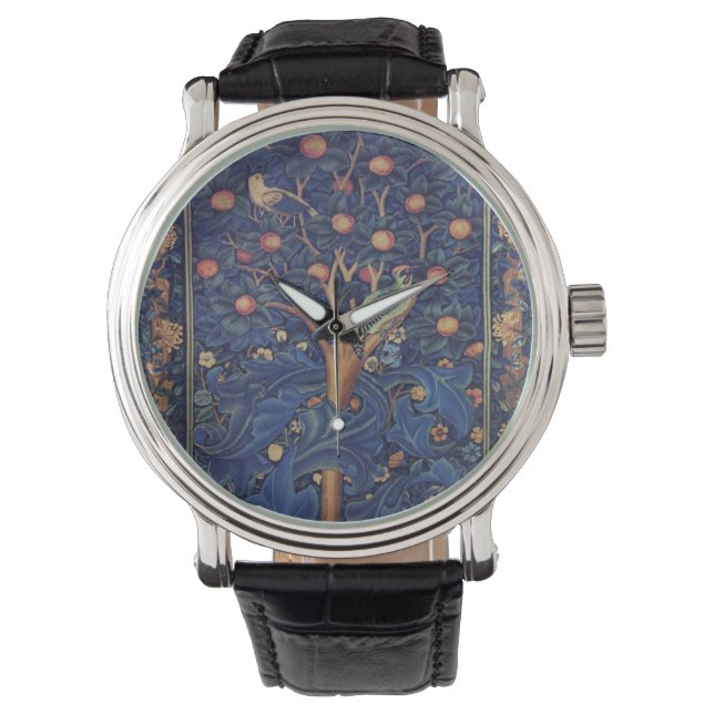 Montre William Morris Woodpecker Tapestry Arts & Artisana (devant)