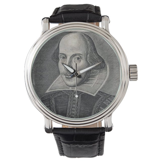 Montre William Shakespeare Portrait (devant)