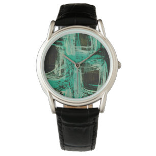 Montre Windows bleu vert I