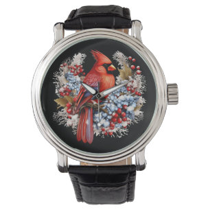 Montre Winter Wonderland Red Cardinal