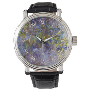 Montre Wisteria (moitié gauche) de Claude Monet