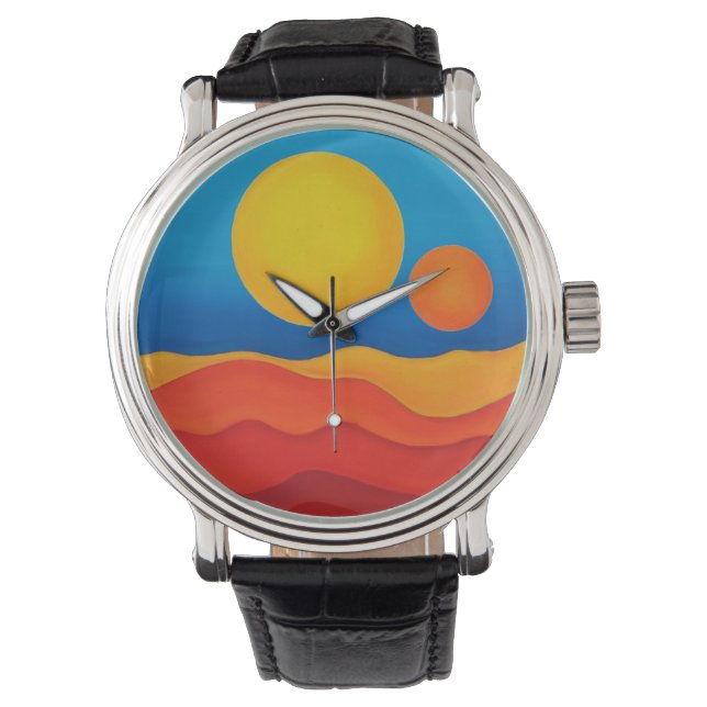Montre Wistwatch d'art original (devant)