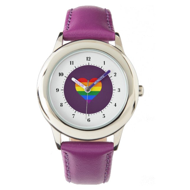 Montre Wistwatch pour la fierté LGBT (devant)