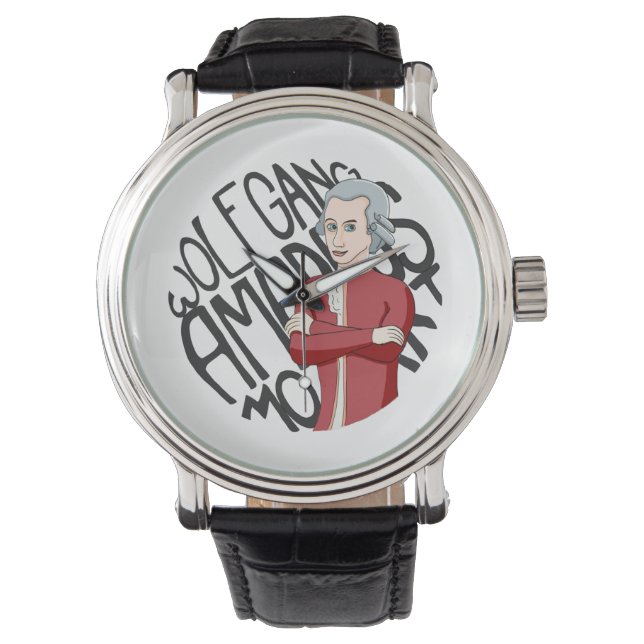 Montre Wolfgang Amadeus Mozart (devant)
