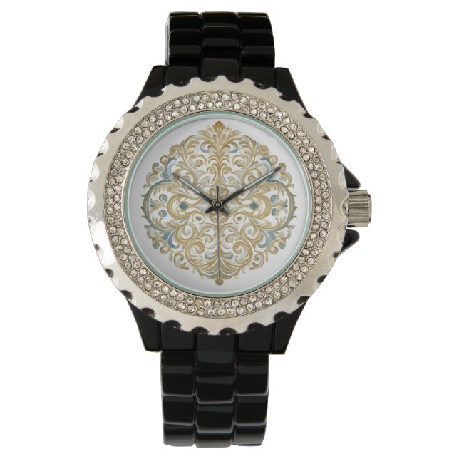 Montre Women Watch, Mozaik Motif Design eWatch (devant)