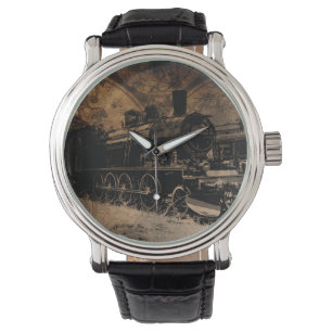 Montre World Steam Travel - Train à vapeur