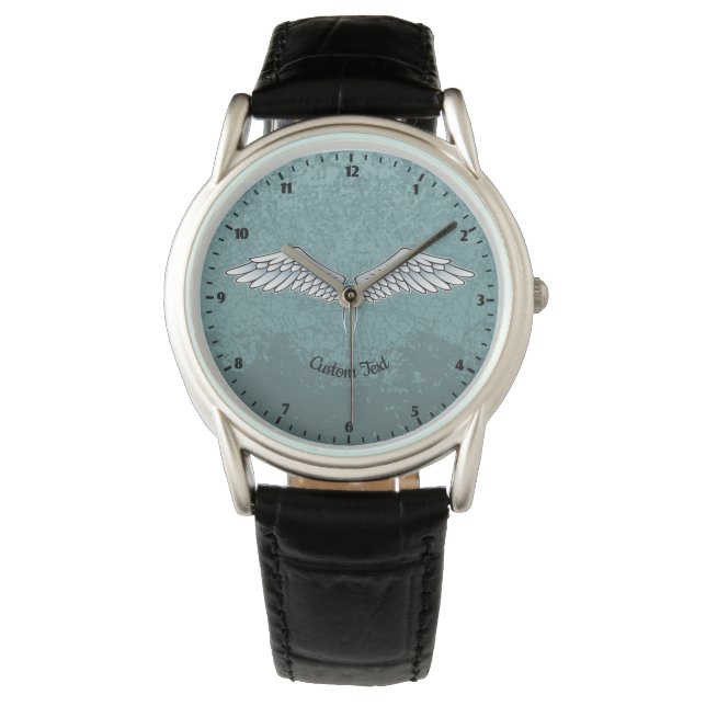 Montre Wristwatch gris bleu (devant)