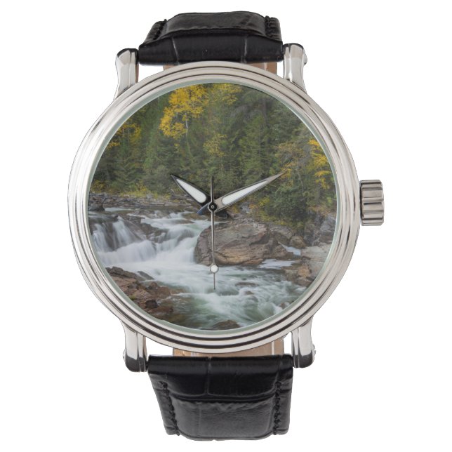 Montre Yaak Chute À L'Automne Dans Le Kootenai National (devant)