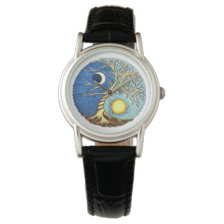 Montre yin-Yang Moon and Sun