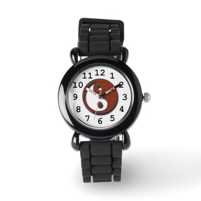Montre Yin Yang par Shirley Taylor (Recto)