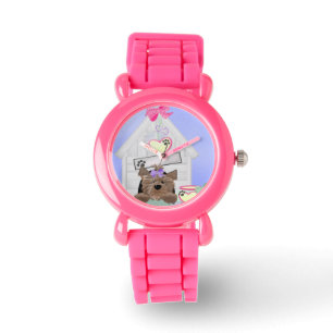 Montre Yorkie parties scintillant bracelet