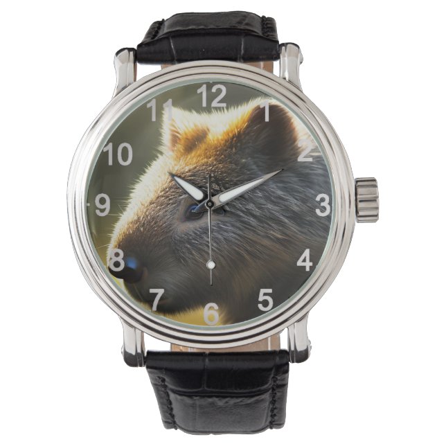 Montre Young Australian Wombat, Wrist Watch (devant)