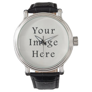 Montre Zazzle Top 100 Modèle de papier Vintage vide