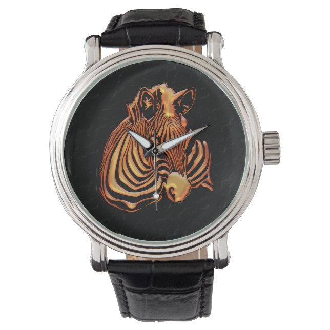 Montre Zebra 1 & 2 Watch - Options numériques (devant)