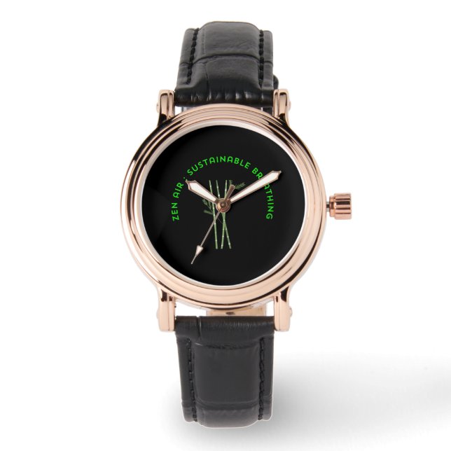 Montre Zen Air : Respiration Durable (Recto)